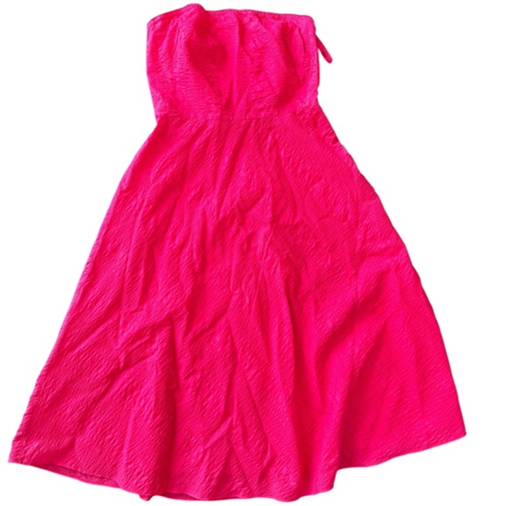 J. Crew Fuchsia Strapless Dress NWT